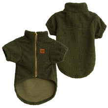 Cargar imagen en el visor de la galería, Chaqueta Teddy verde musgo