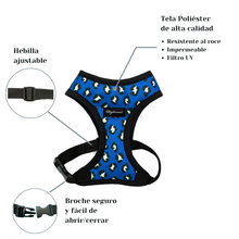 Cargar imagen en el visor de la galería, arnés para perro animal print