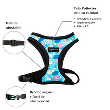 Cargar imagen en el visor de la galería, Arnés para perro Floral Blossom