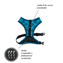 Cargar imagen en el visor de la galería, arnés para perro escoces