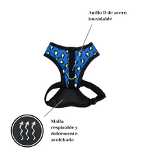 Cargar imagen en el visor de la galería, arnés para perro animal print