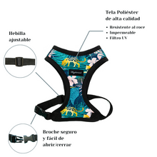 Cargar imagen en el visor de la galería, arnés para perro jungle