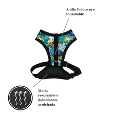 Cargar imagen en el visor de la galería, arnés para perro jungle