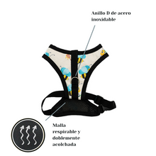 Cargar imagen en el visor de la galería, arnés para perro abejas