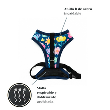 Cargar imagen en el visor de la galería, Arnés para perro Floral Ditsy