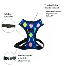 Cargar imagen en el visor de la galería, arnés para perro leaves