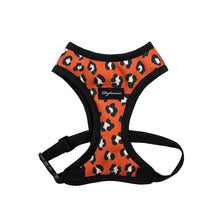 Cargar imagen en el visor de la galería, arnés para perro animal print café