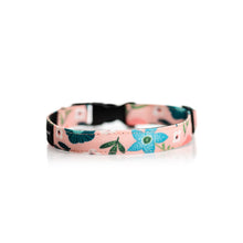 Cargar imagen en el visor de la galería, collar perro floral pastel