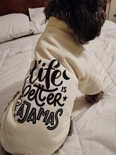 Cargar imagen en el visor de la galería, Pijama estampado blanco invierno

