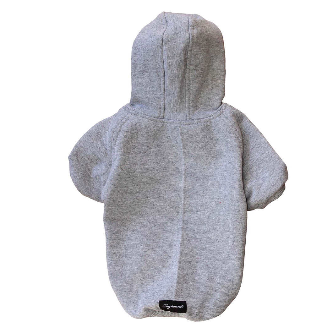 Hoodie clásico gris