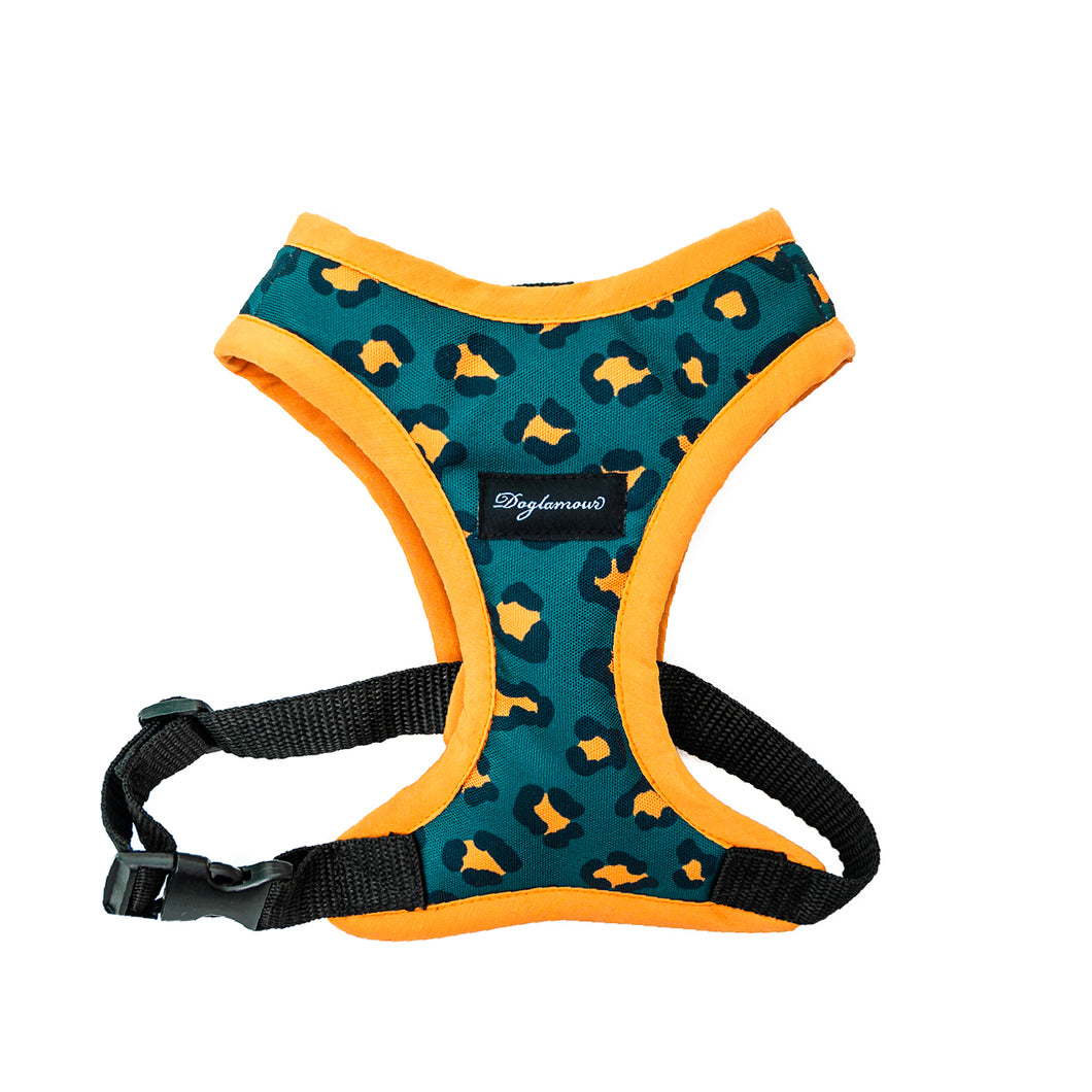 Arnés para perro Animal Print Orange Forest
