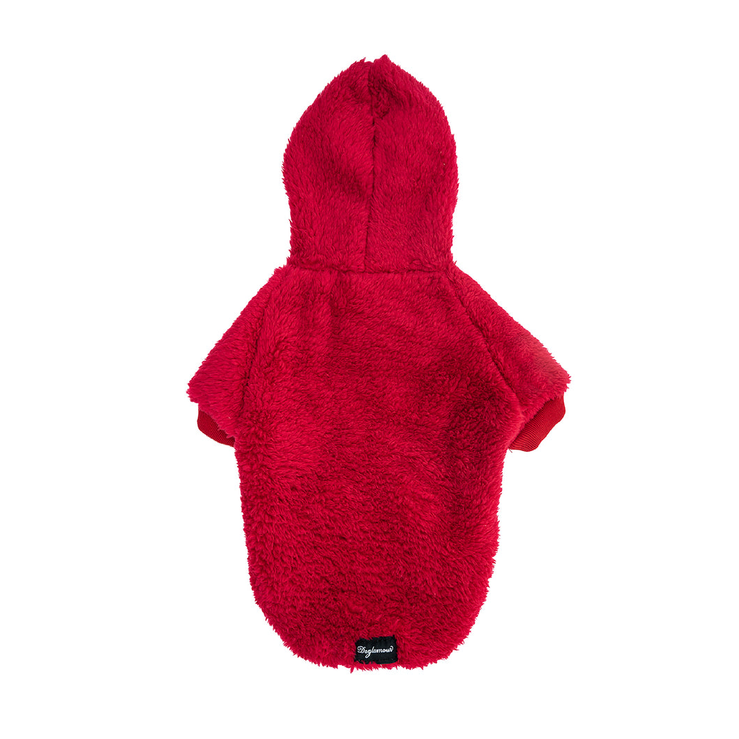 corderito para perro rojo
