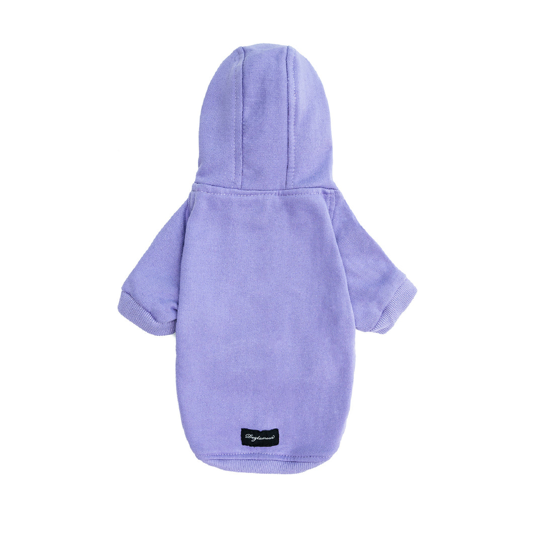 polerón para perro lavanda